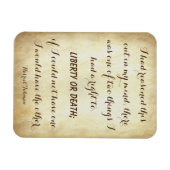 Harriet Tubman, Powerful Liberty or Death引用文 マグネット (横)