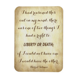 Harriet Tubman, Powerful Liberty or Death引用文 マグネット