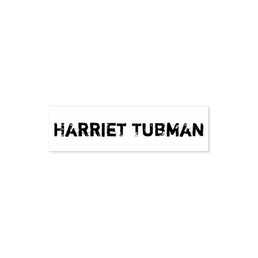 Harriet Tubman Self Inking Rubber Stamp セルフインキングスタンプ (デザイン)