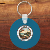 Harriman State Park New York Badge _1 キーホルダー (正面)