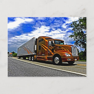 Harring Kenworth T660ポストカード ポストカード