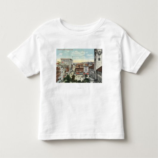 Harringtonのコーナーの空中写真 トドラーTシャツ (正面)