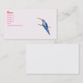 Harriotのハチドリ 名刺 (正面/裏面)