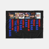 Harrisがバーに失敗したバー フリースブランケット (正面(横))