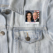 HarrisとWalz 2024年の写真は戻らない 缶バッジ (インサイチュ)