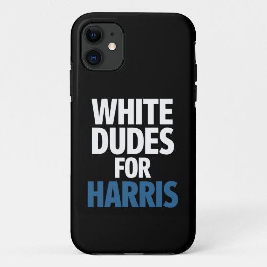 Harris支持白人男性 Kamala Harris 2024年選挙 Case-Mate iPhoneケース (裏面)