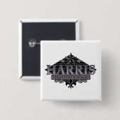 HARRIS未来は女性 缶バッジ (正面&裏面)