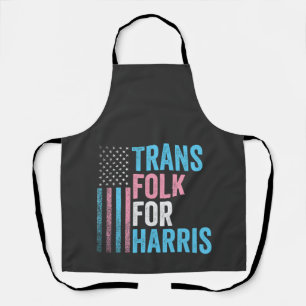 Harris選挙トランスジェンダーLGBTのためのトランスフォーク エプロン