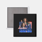 Harris アメリカ国旗 ブートレグ マグネット (正面/裏面)