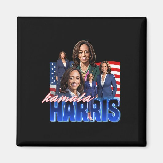 Harris アメリカ国旗 ブートレグ マグネット (正面)