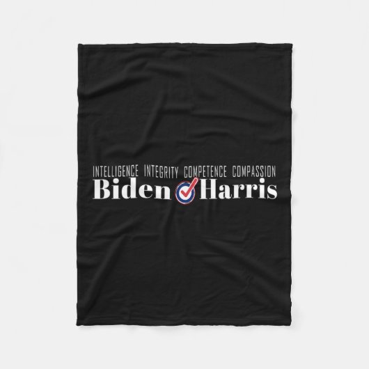 Harris 2020キャンペーン選挙商品ギフト フリースブランケット (正面)