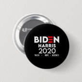 Harris 2020 Truth Hope Decency Shirt 選ヴィンテージ 缶バッジ (正面&裏面)