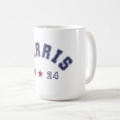 Harris 2024アスレティックワードアート コーヒーマグカップ (正面右)
