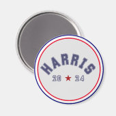 Harris 2024アスレティックワードアート マグネット (正面/裏面)