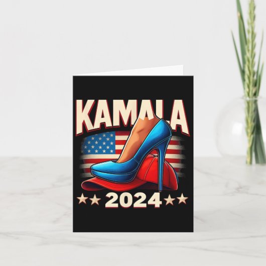 Harris 2024シューズ2024選挙日グラフィック カード (正面)