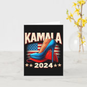 Harris 2024シューズ2024選挙日グラフィック カード (黄色い花)