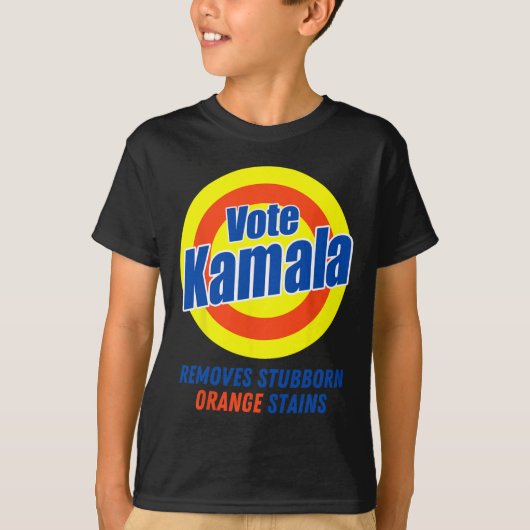 Harris 2024頑固なオレンジの汚れを取り除く5 tシャツ (正面)
