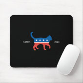Harris 2024 Democratal Cat - Kamala Wheimerの投票 マウスパッド (マウス)