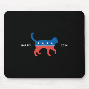 Harris 2024 Democratal Cat - Kamala Wheimerの投票 マウスパッド