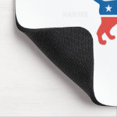 Harris 2024 Democratal Cat - Vote For Kamala W 選 マウスパッド (コーナー)