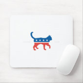 Harris 2024 Democratal Cat - Vote For Kamala W 選 マウスパッド (マウス)