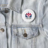 Harris 2024 Lotus For Potus President Trend Electi 缶バッジ (インサイチュ)
