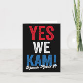 Harris 2024 Support I&#';m With Her Kamala Harris カード (正面)
