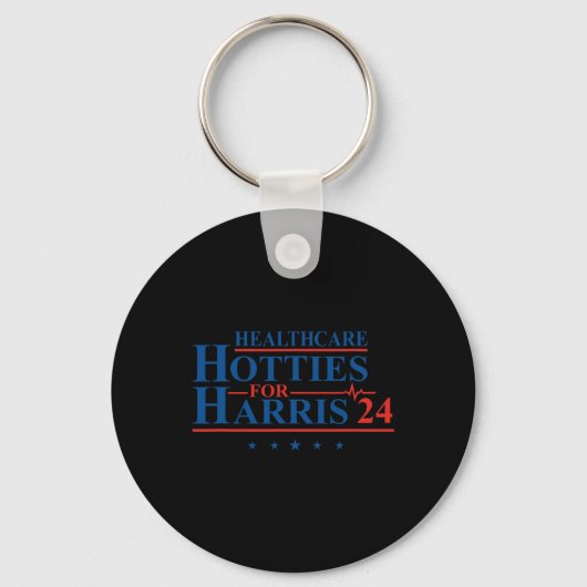 Harris 24のヘルスケアホテルKamala Harris For キーホルダー (正面)
