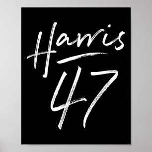 Harris 47 フェミニンScript For Women Girls Harris 2 ポスター