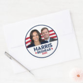 HARRIS BESHEAR 2024 ラウンドシール (封筒)