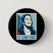 Harris Do Something  缶バッジ (正面)
