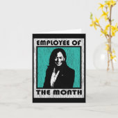 Harris Employee Of The Month Forception 2021 カード (黄色い花)