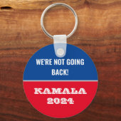 Harris for President Round Button、2 1/4インチ キーホルダー (正面)