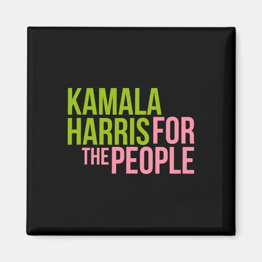 Harris For The People - Aka 2020副社長 マグネット (正面)