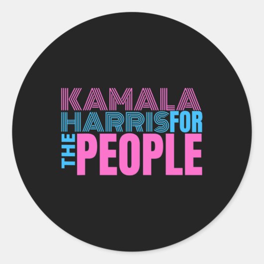 Harris For the People's Women's ラウンドシール (正面)