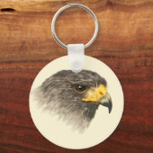 Harris Hawk – 混合中 キーホルダー (正面)
