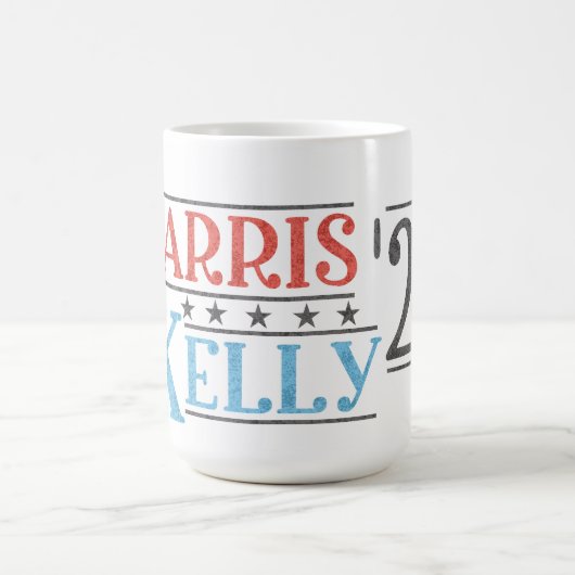 Harris Shapiro 2024再びアメリカを親切にする コーヒーマグカップ (中央)