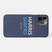 Harris Shapiro 2024 カマラ・ハリス 民主党 Case-Mate iPhoneケース (裏面(横))