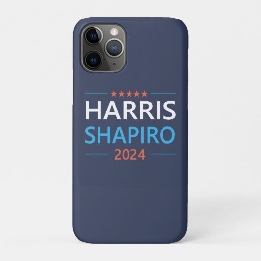 Harris Shapiro 2024 カマラ・ハリス 民主党 Case-Mate iPhoneケース (裏)