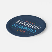 Harris Shapiro 2024 ペーパープレート (アングル)