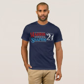 Harris Shapiro 2024 レトロキャンペーン Tシャツ (正面フル)