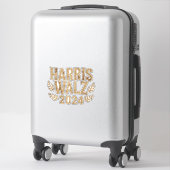 Harris Tim Walz クレスト ヴィンテージ Harris Waltz 2024  シール (スーツケース)