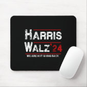 Harris Tim Walz 2024我々は選挙に戻らない マウスパッド (マウス)