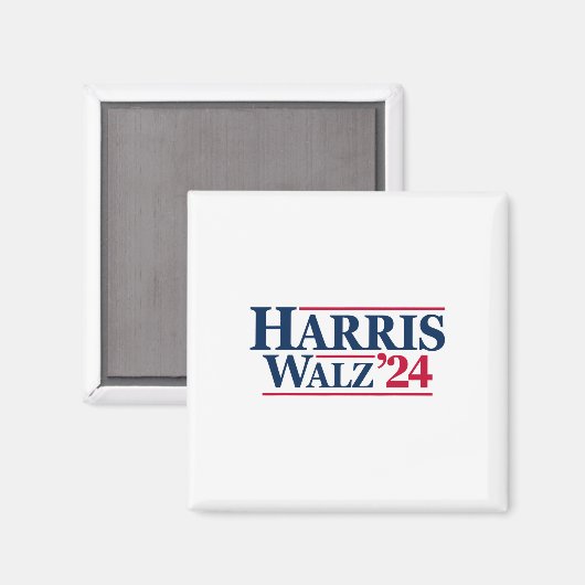 Harris Tim Walz 2024 24 Brat Usa Tee社長へ マグネット (正面/裏面)