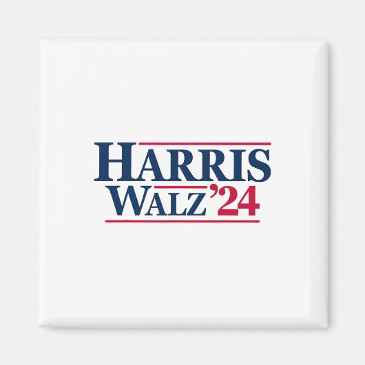 Harris Tim Walz 2024 24 Brat Usa Tee社長へ マグネット (正面)