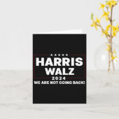 Harris Tim WaLzheimer Waltz 2024我々は行っていない カード (黄色い花)