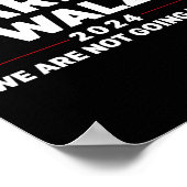 Harris Tim WaLzheimer Waltz 2024我々は行っていない ポスター (角)