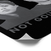Harris W Not Going Back 80s写真レトロ2024投票 ポスター (角)