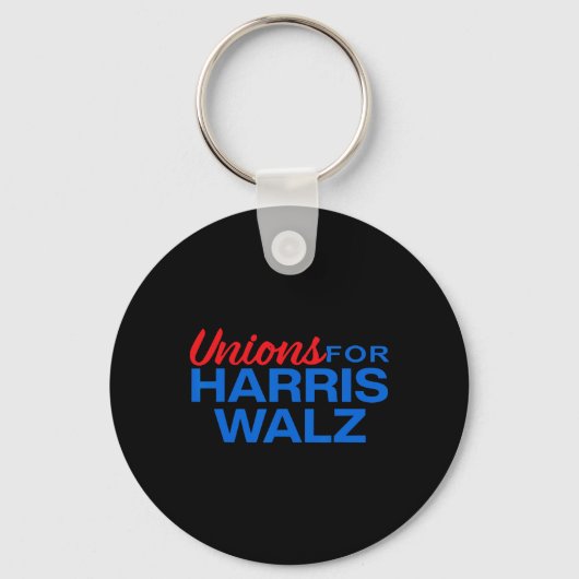 Harris Waltzの労働組合 キーホルダー (正面)