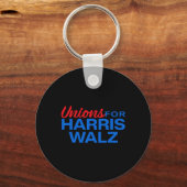 Harris Waltzの労働組合 キーホルダー (正面)